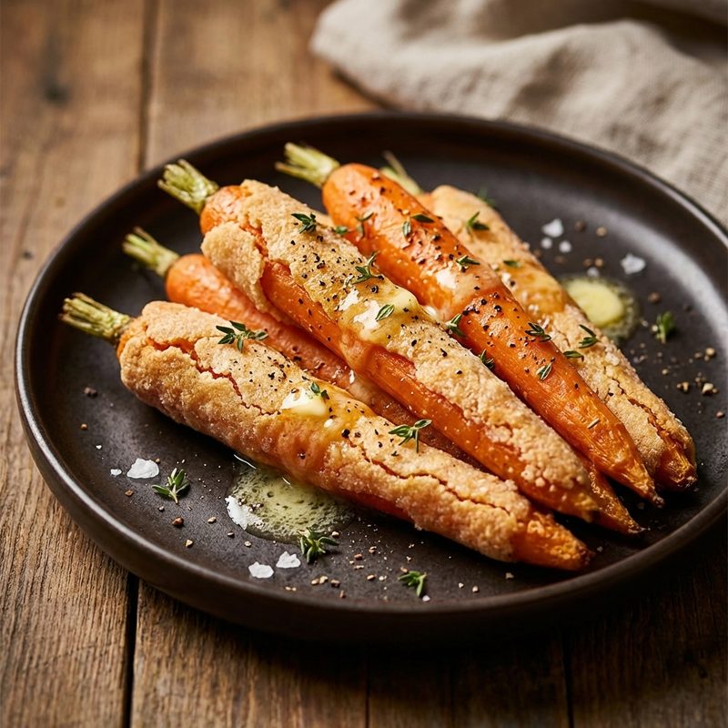 Salt-Baked Carrots